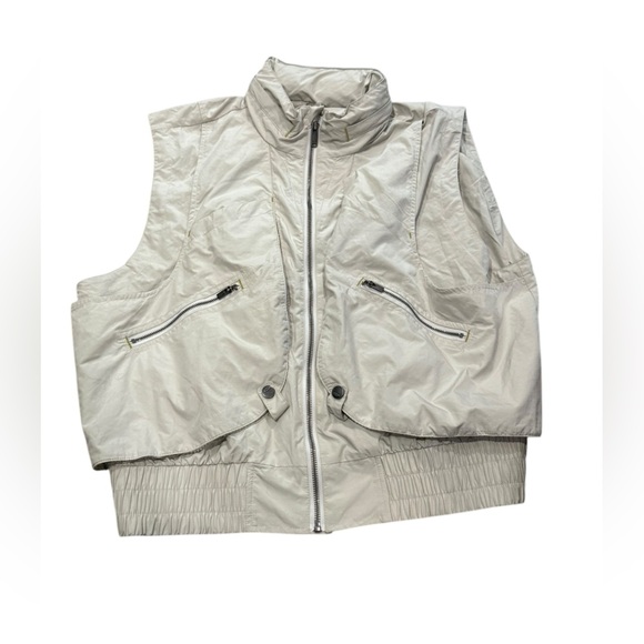 EUC Free people Movement off the grid utility vest rare Large off white - Picture 4 of 10